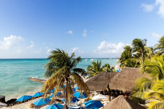 Paisaje de Isla Mujeres